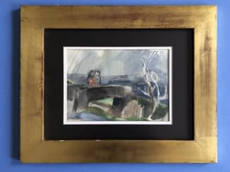"Híd/Brücke" by János Giczy on art24