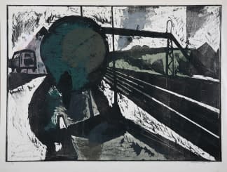 "Strassen in Landschaft (5/14)" by Jaroslav Chudomel on art24