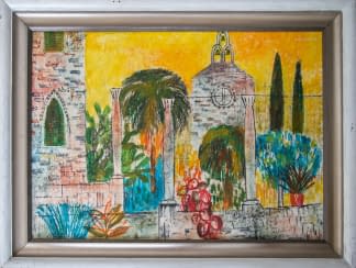 "Zahrada u kostelikà (dt. Garten an der Kiche)" by Dana Hlobilová on art24