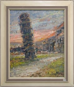"La torre di Pisa (dt. Der Turm von Pisa)" by Cosimo de Mitrii on art24