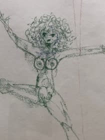 "Bábos/Puppenspieler" von Ruttkay Sándor auf art24