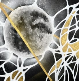 "Full Moon Energy" von SoulART LINDAbstrakt auf art24