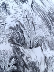 "La cascade dans les Alpes" by Emmanuelle Tenailleau on art24