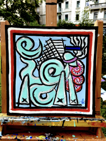""THE WISDOM KEEPER" NR.102" by CAN OZAN CAGLI on art24