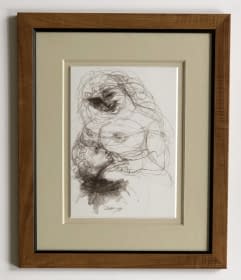 "Boldog Akt/Glücklicher Akt" by Ruttkay Sándor on art24