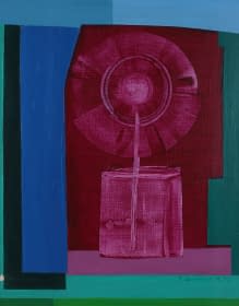 "Encaged Flower" von Edith Irving-Sommer auf art24