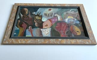 "Emberek a holdon/ Menschen auf dem Mond" by Katalin Szabadi on art24