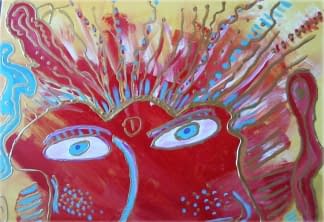 "Fire Spirit" von Rolphe Alcide Grimaître auf art24