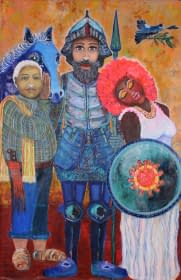 "Don Quijote" by Maria Fernanda Schulz on art24