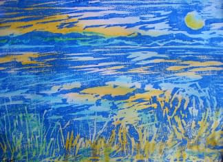 "Am Mechower See" by Ebba Sakel on art24