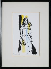 "Frau in Kleid" von František Jiroudek auf art24