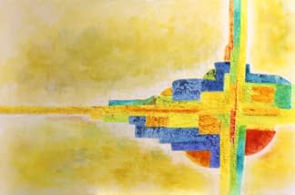 "Abstraktes Kreuz" von Paul T. auf art24