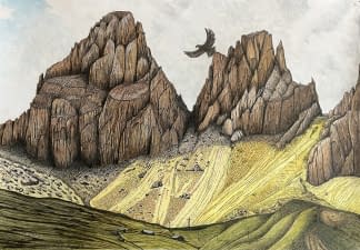 "Trentino I: Grohmansspitze & Fünffingerspitze" von Philipp H. Schmid auf art24
