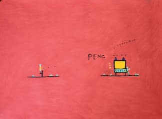 "Sie sollten eine positive Welt gestalten - tun es aber nicht" by Alexander E. on art24