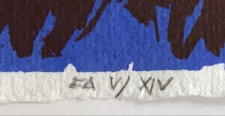 "Angyal született EA V/XIV / Ein Engel ist geboren EA V/XIV" by János Aknay on art24