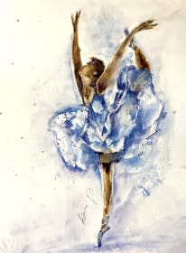 "ballerina" by samirartist on art24