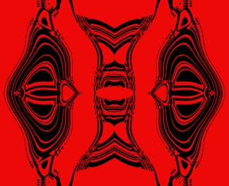 "Love Moves in Mysterious Ways" von SpatialMadness auf art24