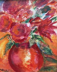 "Virágcsokor/Blumenstrauss" von Katalin Szabadi auf art24