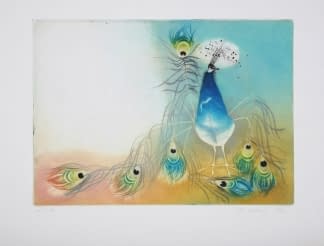 "Pfau" by Jitka Walterová on art24