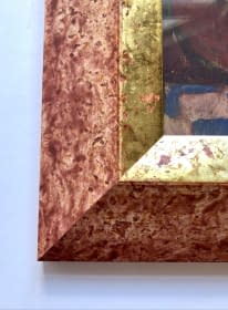 "Rózsaszín fekete belsővel / Rosa aber innen Schwarz" von Katalin Szabadi auf art24