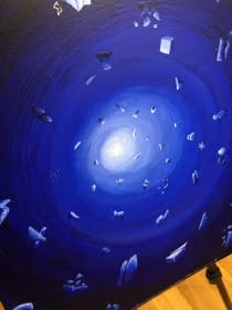 "big.blue.swirl" by Peters Atelier Austria on art24