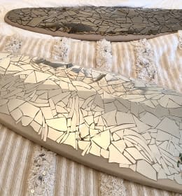 "bronze mirror board" de Karin Studer sur art24