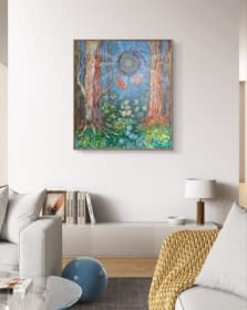 ""Zwei Schmetterlinge"" by Katarzyna Knap KNAP_ART on art24