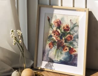 "tulip pot" de samirartist sur art24