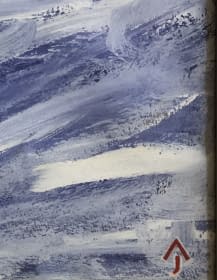 "Víz felett utazó/Die Reise über Wasser" by János Aknay on art24
