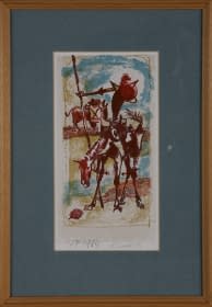 "Don Quijote" de Radomír Kolář sur art24