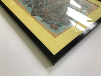 "Kép-terv a szigetről / Bild-Plan über die Insel" by György Somogyi on art24