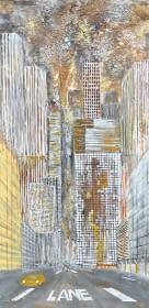 "Yellow Street Canyon" by Bruno Bonati on art24