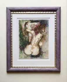 "In den Spiegel schauend" by Ruttkay Sándor on art24