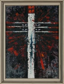 "Smírčí kříž II" von Mikuláš Lubomírský auf art24