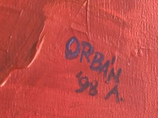 "Sugarakat tartók/Strahlenhalter" de Attila Orbán sur art24