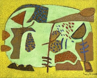"Kert a szigeten / Garten auf der Insel" by Ferenc Puha on art24