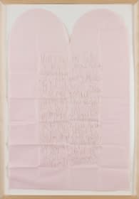 "Brief an Jolles (Erklärung einer Performance mit Joseph Beuys im Furka-Gebiet)" by James Lee Byars on art24