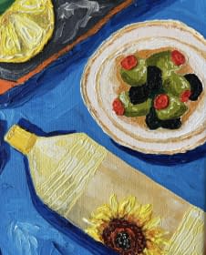 "The green fish" von Maja auf art24