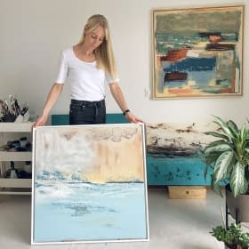 "The secret" by Stefanie Theiler ART on art24