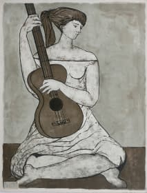 "Giovane con chitarra" by Federico Righi on art24