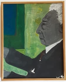 "Porträt Artur Rubinstein" de Wolfgang Söring sur art24