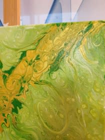 "Grün Gold Mischung" by DAgis Welt on art24