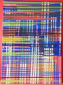 "Streched Lines" by Viktoria Kovatcheva on art24