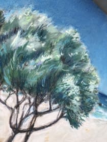 "Cape Town Trees" von Daria Startseva auf art24