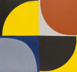 "Segmente 01" von Max Bühlmann auf art24