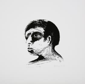 "Le taciturne (dt. Der Wortkarge) (18/21)" by Andy Allemeersch on art24