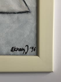 "Fehér Angyal/Weißer Engel" by János Aknay on art24