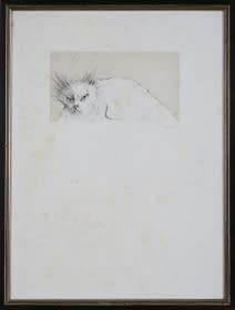 "Katzenwesen" by Leonor Fini on art24