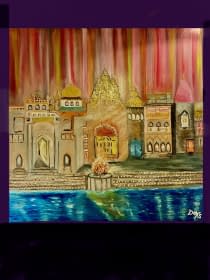 "Varanasi" by Doks on art24