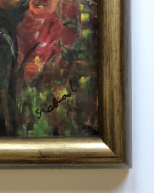 "Töreki alvó lóval/ Eine Ruhende in Törek" de Katalin Szabadi sur art24